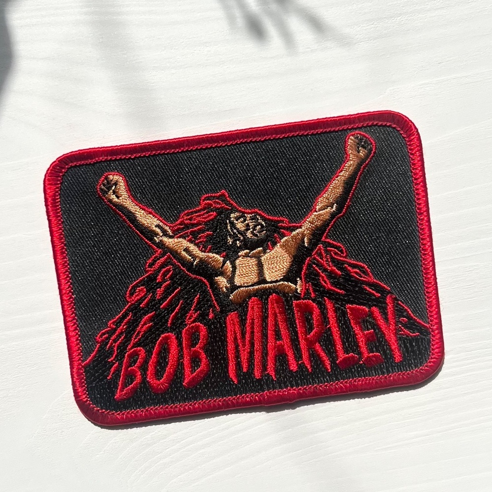 Bob Marley Embroidered Patch